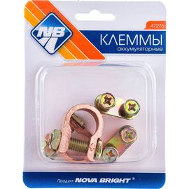Аккумуляторные клеммы Nova Bright в блистере ВТ 8/9 - 2шт 47275 