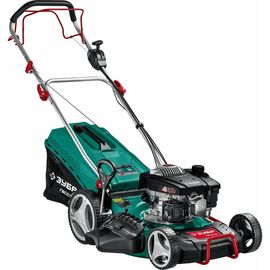 Самоходная бензиновая газонокосилка ЗУБР 460 мм, 4.5 л.с. ГБС-460 