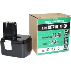 Аккумулятор Ni-CD (14.4V, 1.5 AН) для Hitachi DS14DVF3 P.I.T. Hit-14,4-1,5 