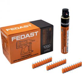 Гвозди с кованым наконечником FEDAST Bullet point 3x32 мм для монтажного пистолета fd3032mgbpfc 