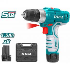 Аккумуляторная ударная дрель-шуруповерт TOTAL Li-ion TIDLI1232 