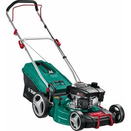 Бензиновая газонокосилка ЗУБР 460 мм, 4.5 л.с. ГБ-460 