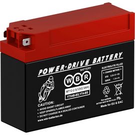 Мото-аккумулятор WBR MT12-2.5 