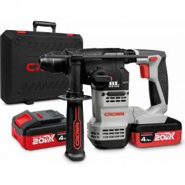 Аккумуляторный перфоратор CROWN CT28001HX-4 BMC 