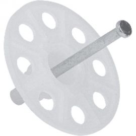 Тарельчатый дюбель-гриб с гвоздем Fedast для монтажных пистолетов IN30 FD30IN 