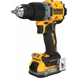 DEWALT 18 В XR бесщеточная дрель-шуруповерт, 2 скорости,2 АКБ XR Li-Ion DCD800E2T-QW 