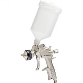 Краскопульт с никилиевым корпусом и верхним пластиковым бачком ANI 160 AH1501032A 