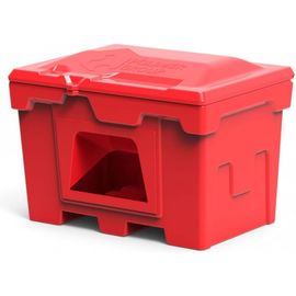 Ящик 500 л с крышкой и дозатором POLIMER GROUP цвет красный FB225 