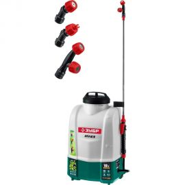 Аккумуляторный опрыскиватель ЗУБР 18 В, 4 А*ч, 10 л ОПЛ-10-41 