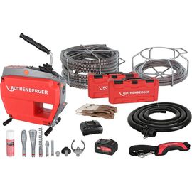 Rothenberger Аккумуляторная машина для прочистки труб R600 VarioClean 1000003346 