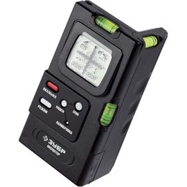 Зубр Уровень-угломер ""ЭКСПЕРТ"" ИНСПЕКТОР электронный, двухплоскостной, функция определ. абсолют. нуля, точн. 0,05 Град. 34747 