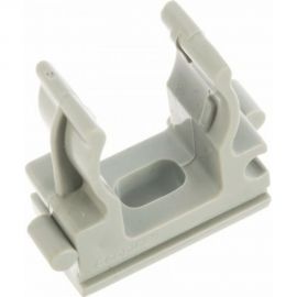 Держатель-клипса для труб Экопласт CFQ20, D20 мм, для монтажного пистолета, 10 шт. 41520-10 