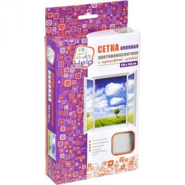 Противомоскитная сетка с крепежной лентой HELP 130х150 см, 20 80002-Л 