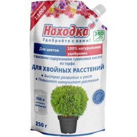 Удобрение для хвойных растений Находка ЭКО концентрат на 250 л, 0.25 кг АУ210004 