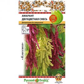 Семена РУССКИЙ ОГОРОД Цветы Амарант Двухцветная смесь 0.2 г 701135 