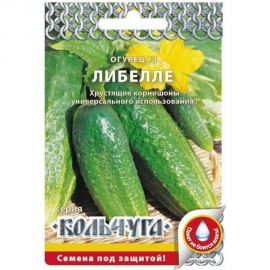Семена РУССКИЙ ОГОРОД Огурец Либелле F1 Кольчуга 0.3 г Е01150 