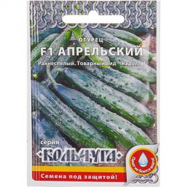Семена РУССКИЙ ОГОРОД Огурец Апрельский F1 Кольчуга 10 шт. Е01710 