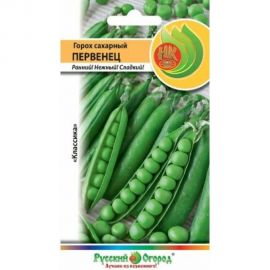 Семена РУССКИЙ ОГОРОД Горох сахарный Первенец 10 г 306015 
