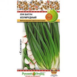 Семена РУССКИЙ ОГОРОД Лук батун Изумрудный 1 г 308304 