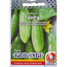 Семена РУССКИЙ ОГОРОД Огурец Гинга F1 Кольчуга 10 шт. Е00104 