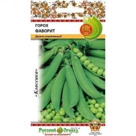 Семена РУССКИЙ ОГОРОД Горох овощной Фаворит 20 г Ф16010 