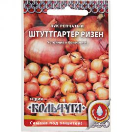 Семена РУССКИЙ ОГОРОД Лук репчатый Штуттгартер ризен Кольчуга 1 г Е09318 
