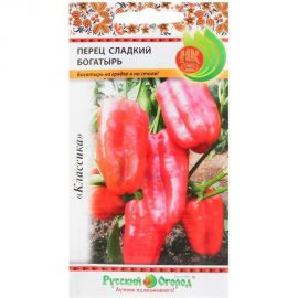 Семена РУССКИЙ ОГОРОД Перец сладкий Богатырь 0.3 г 305004 