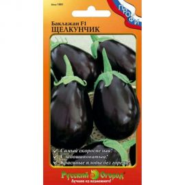 Семена РУССКИЙ ОГОРОД Баклажан Щелкунчик F1 35 шт. 794915 
