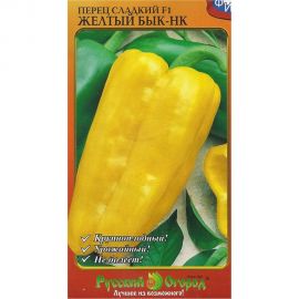 Семена РУССКИЙ ОГОРОД Перец сладкий Желтый бык F1 НК 12 шт. 795042 