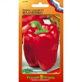 Семена РУССКИЙ ОГОРОД Перец сладкий Фламенко F1 12 шт. 795033 
