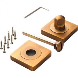 Квадратная завертка к ручкам RENZ кофе INBK 02 CF 