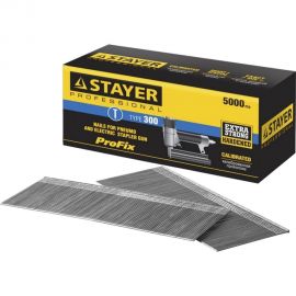 Гвозди особотвердые тип 300 PROFESSIONAL (5000 шт; 45 мм) STAYER 31530-45 