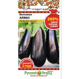 Семена РУССКИЙ ОГОРОД Баклажан Алмаз 0.6 г 414902 