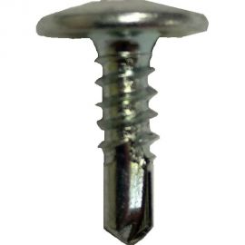 Самонарезающий винт со сверловым концом Grabber PH2 3,8х14 мм Белый цинк 500 шт. WD-14-500DIY 