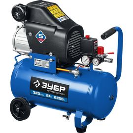 Воздушный компрессор 320 л/мин, 2200 Вт ЗУБР Профессионал КПМ-320-24 
