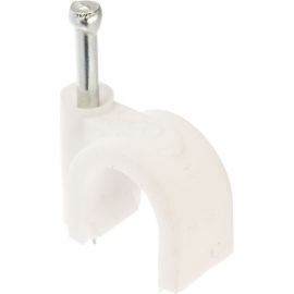 Электроустановочная скоба VIPкрепеж круглая, №8, 16 шт. 15506 VIPS 