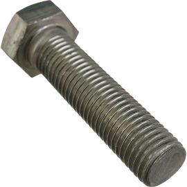 Болт с шестигранной головкой Крепежная техника полная резьба, DIN 933 558, 20х80, 10 шт. 493581 БК 
