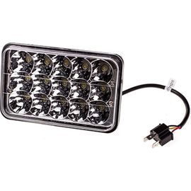 Прямоугольная светодиодная фара SKYWAY OFF ROAD 12V/24V 45W 6000К 15 диодов Combo свет S08401047 