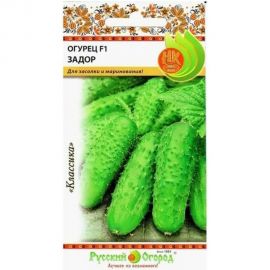 Семена РУССКИЙ ОГОРОД Огурец Задор F1 8 шт. 301736 