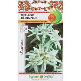 Семена РУССКИЙ ОГОРОД Цветы Эдельвейс Альпийский 0.03 г 703602 