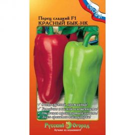 Семена РУССКИЙ ОГОРОД Перец сладкий Красный бык F1 НК 12 шт. 795046 