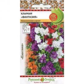 Семена РУССКИЙ ОГОРОД Цветы Кларкия Фантазия, смесь 0.2 г 702730 