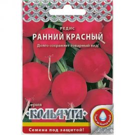 Семена РУССКИЙ ОГОРОД Редис Ранний красный Кольчуга 2 г Е09188 