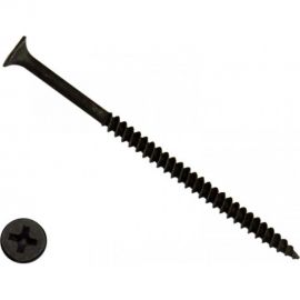 Саморез КРЕП-КОМП черный универсал 4,2х76 150шт чм76ф 