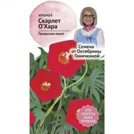 Семена ОКТЯБРИНА ГАНИЧКИНА Ипомея Скарлет о Хара 0.5 г 119333 