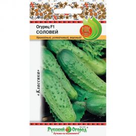 Семена РУССКИЙ ОГОРОД Огурец Соловей F1 10 шт. 301740 