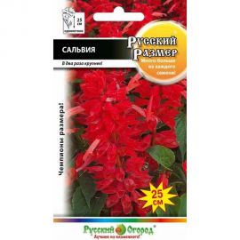Семена РУССКИЙ ОГОРОД Цветы Сальвия Русский размер 20 шт. 773368 