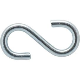 S-образный крюк ЕВРОПАРТНЕР Zn 3х25 6шт. 13 7651 1 
