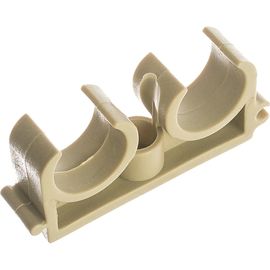 Двойная опора PIPELIFE INSTAPLAST 20 серый 3295410506 