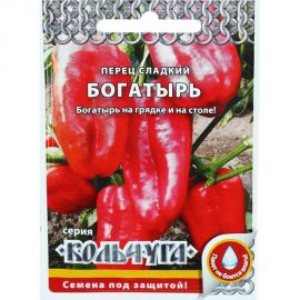 Семена РУССКИЙ ОГОРОД Перец сладкий Богатырь Кольчуга 0.3 г Е05004 